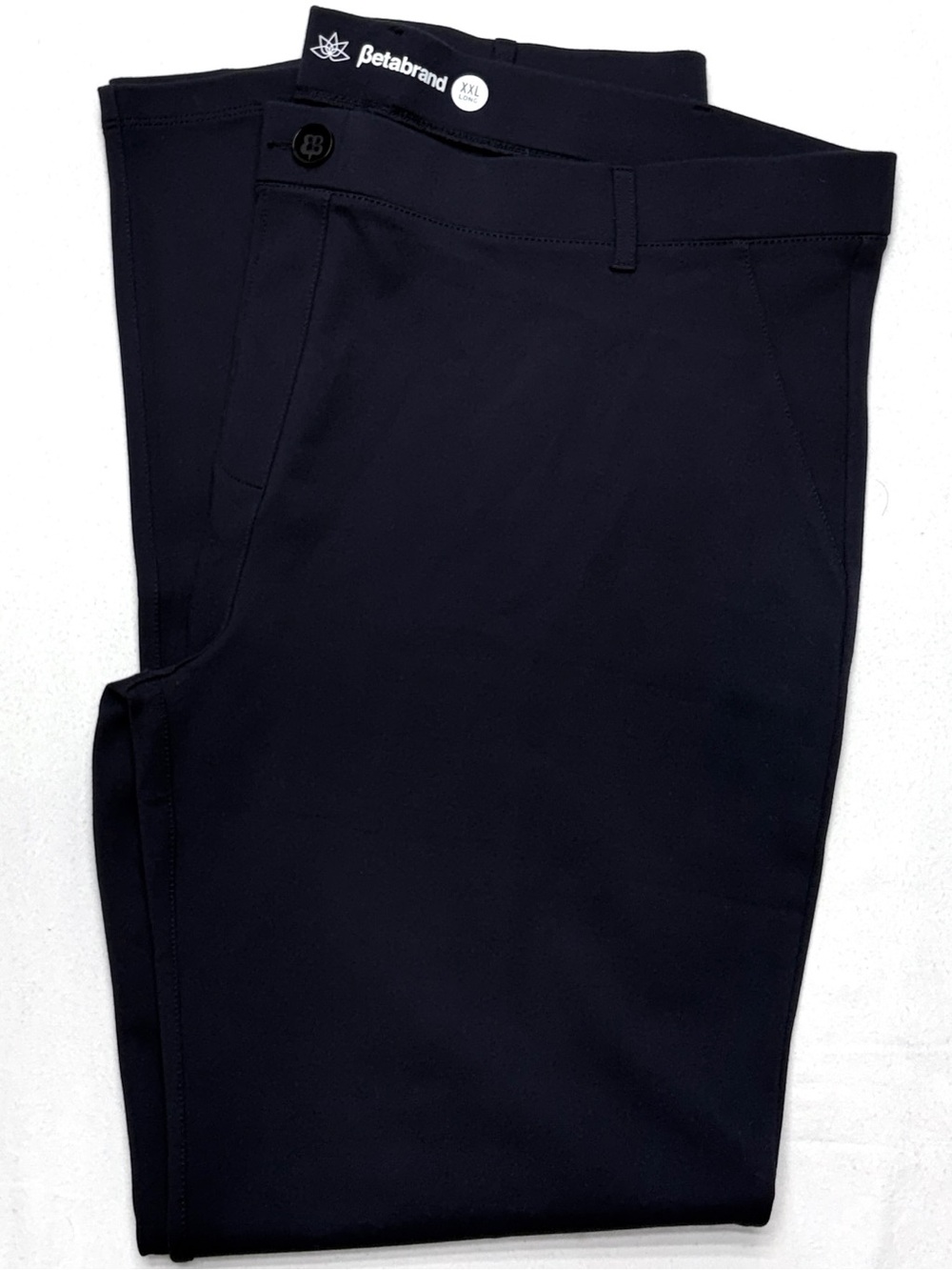 Betabrand DPYP Dress Pant Yoga Pants Womens XXL Long Navy